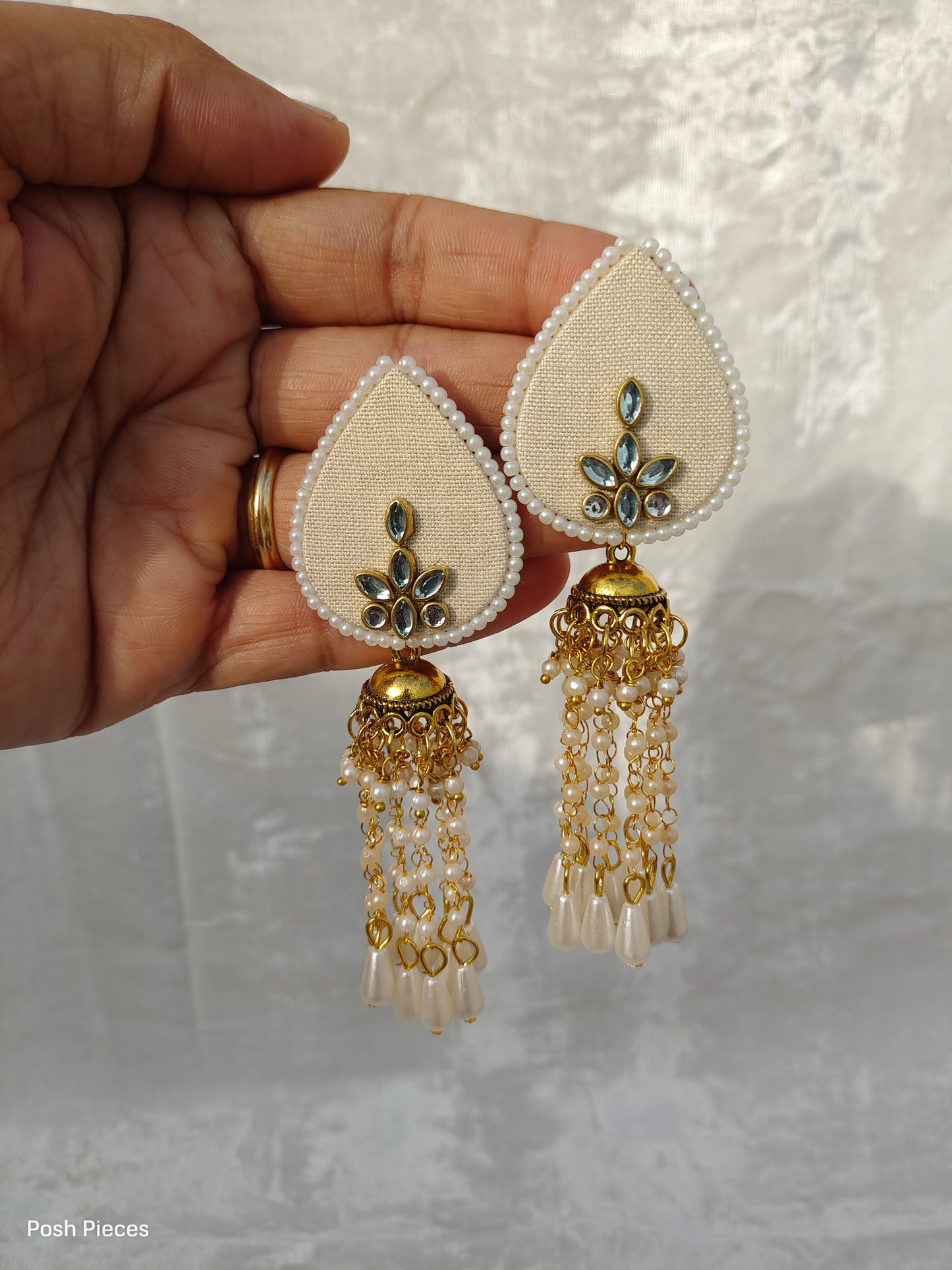 Drop Shape Long Hanging Earring