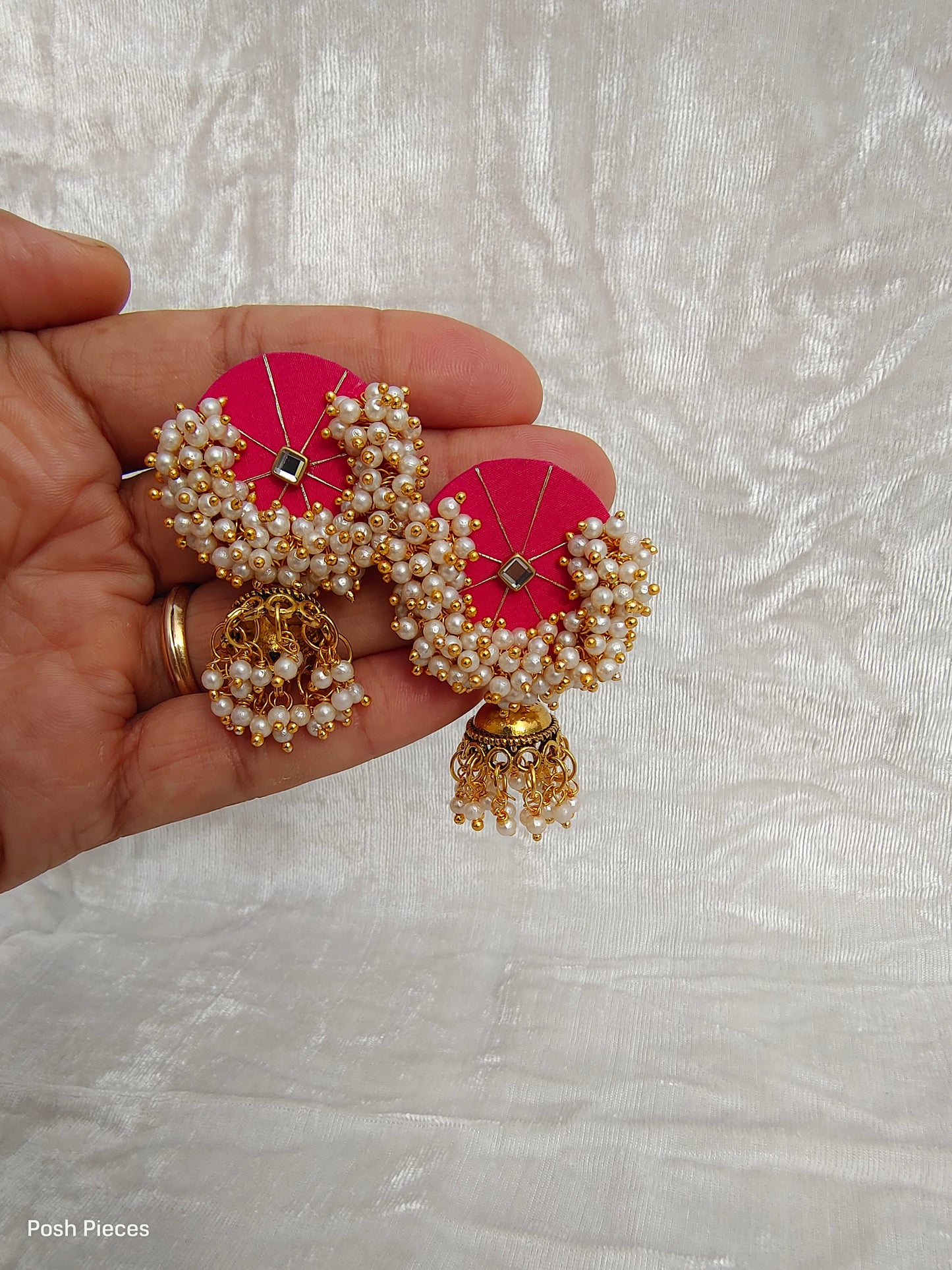 Round Lorial Small Jhumka Earring