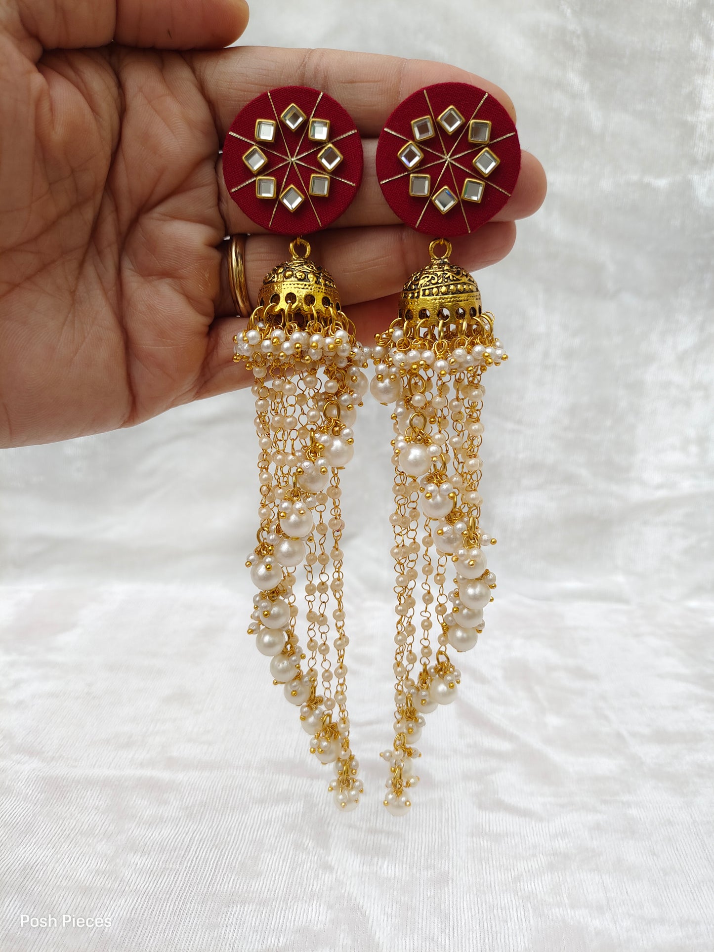 Round Long Hanging Jhumka