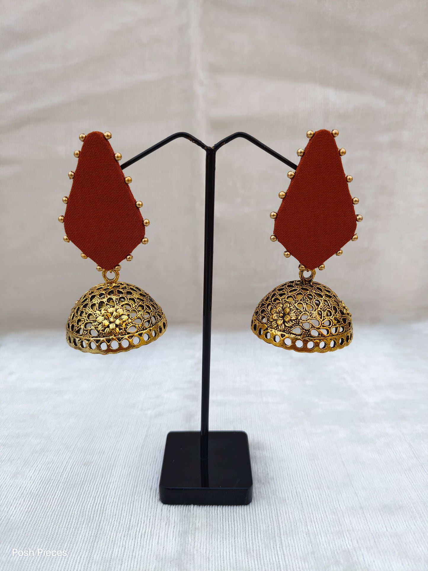 Diamond Big Jhumka Earring