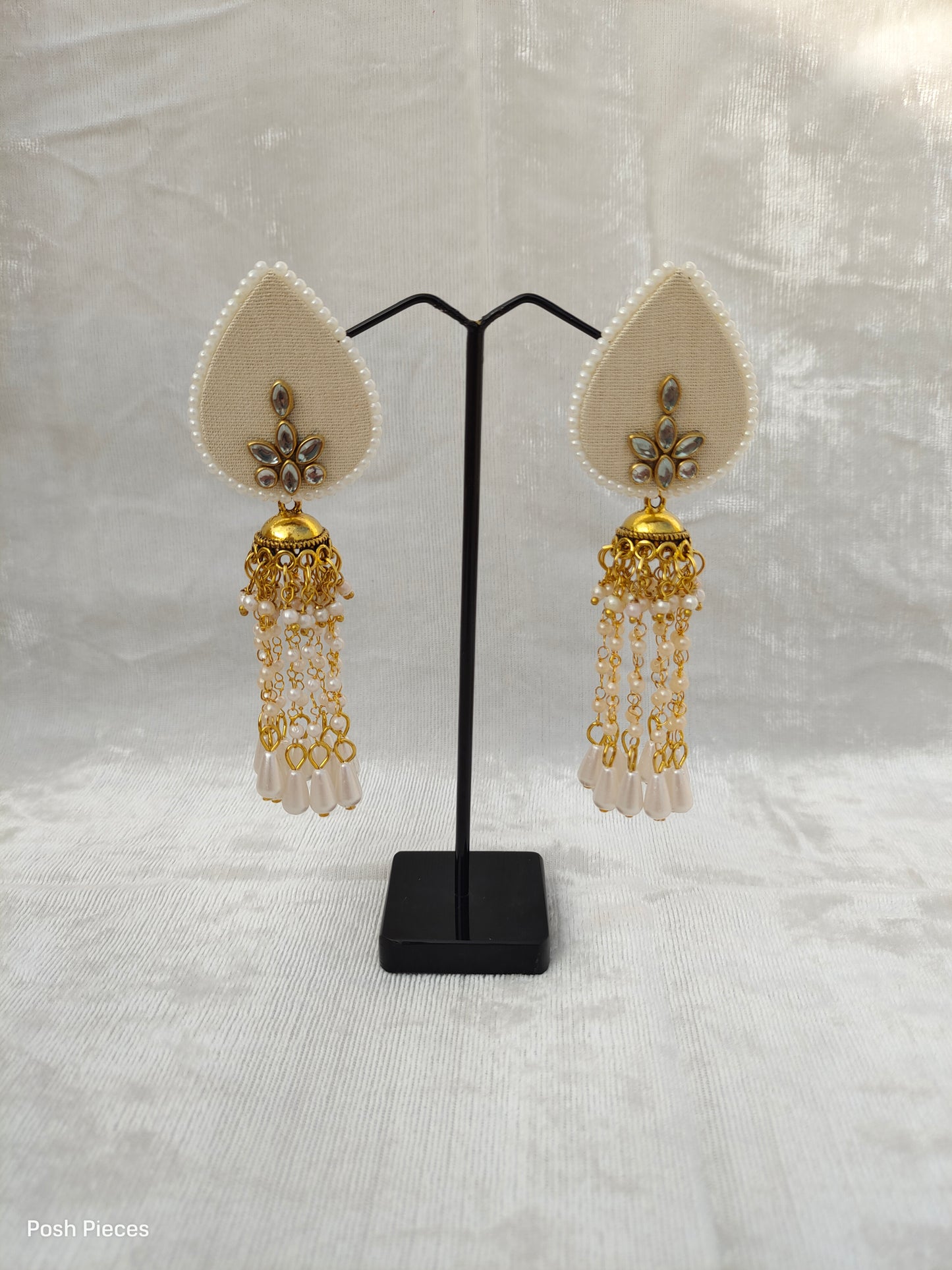 Drop Shape Long Hanging Earring