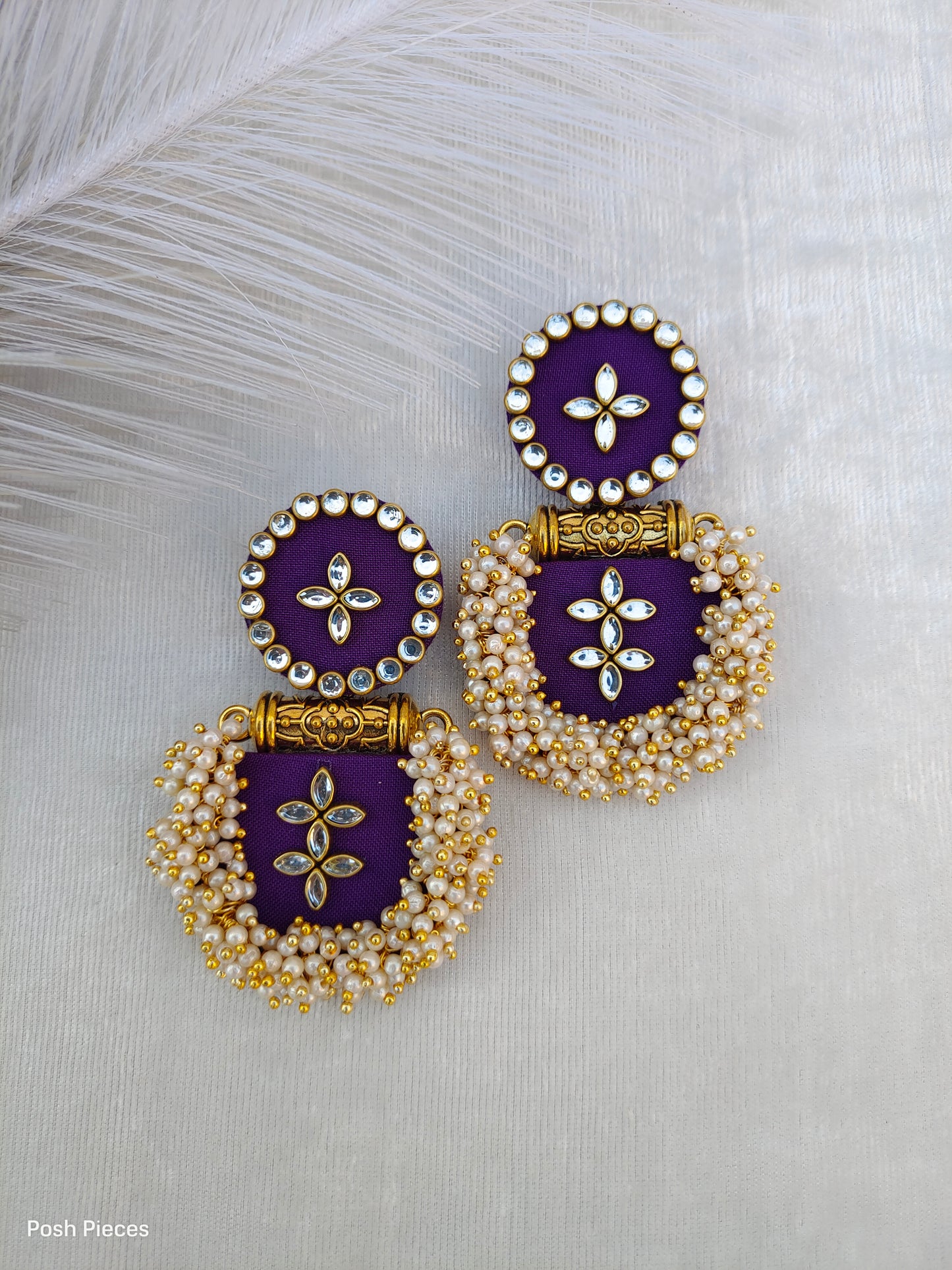 Round Connected Lorial Earring