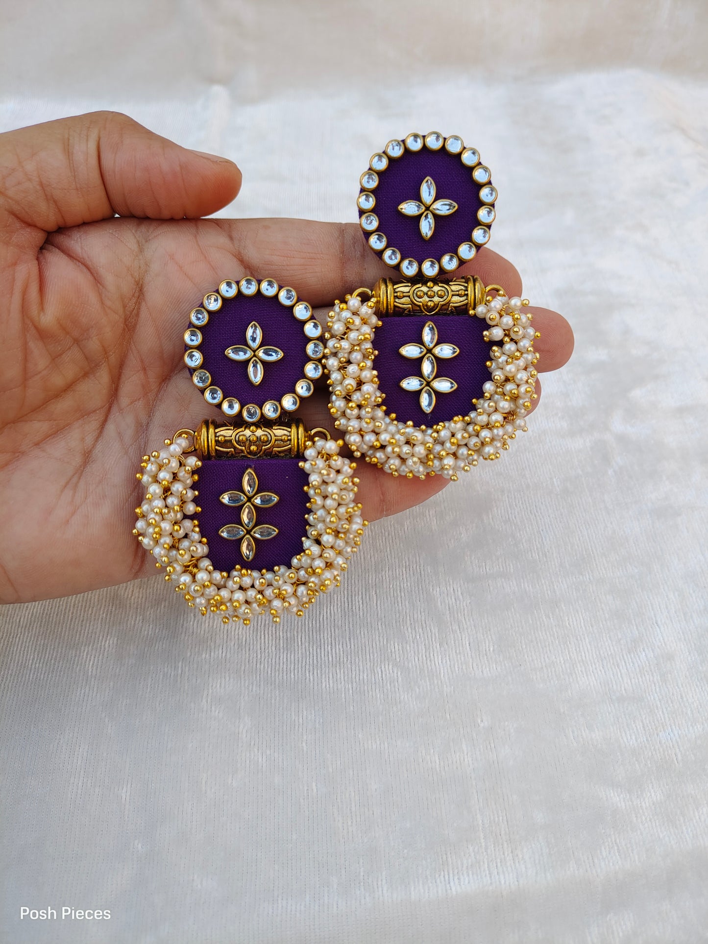 Round Connected Lorial Earring