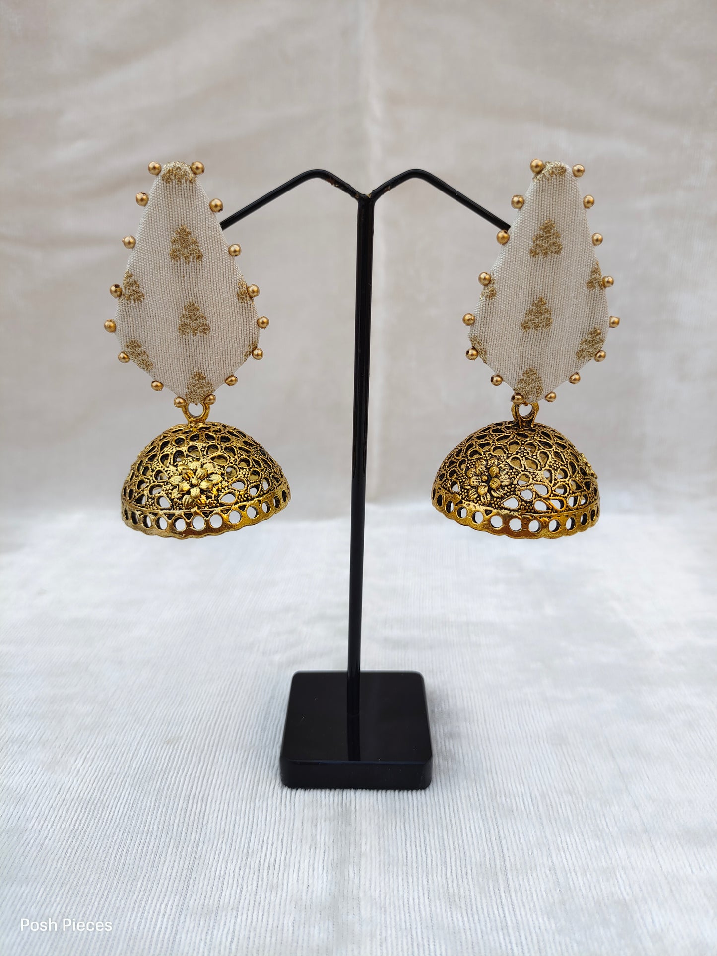 Diamond Big Jhumka Earring