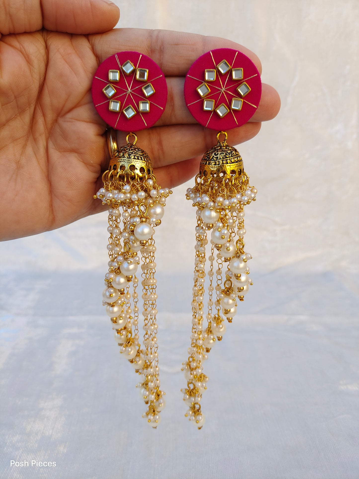 Round Long Hanging Jhumka