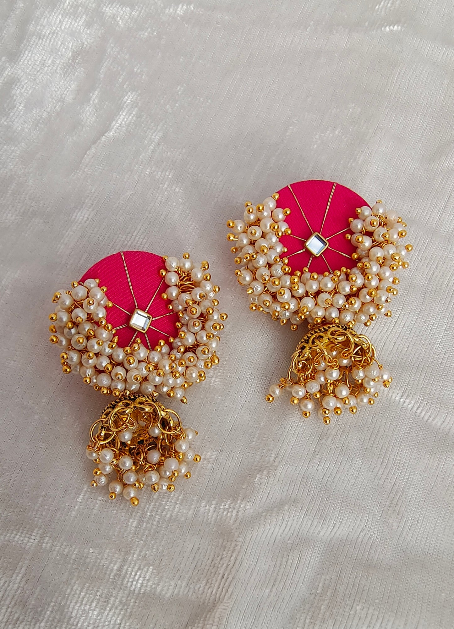 Round Lorial Small Jhumka Earring