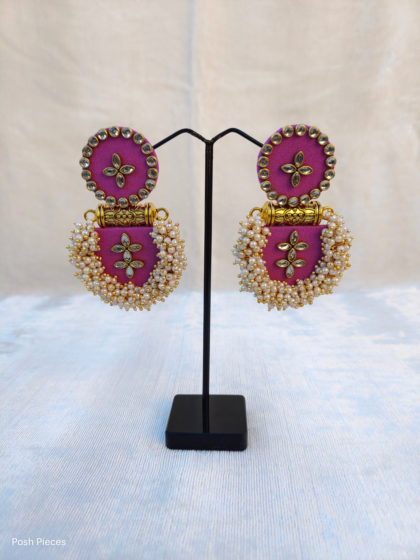 Round Connected Lorial Earring