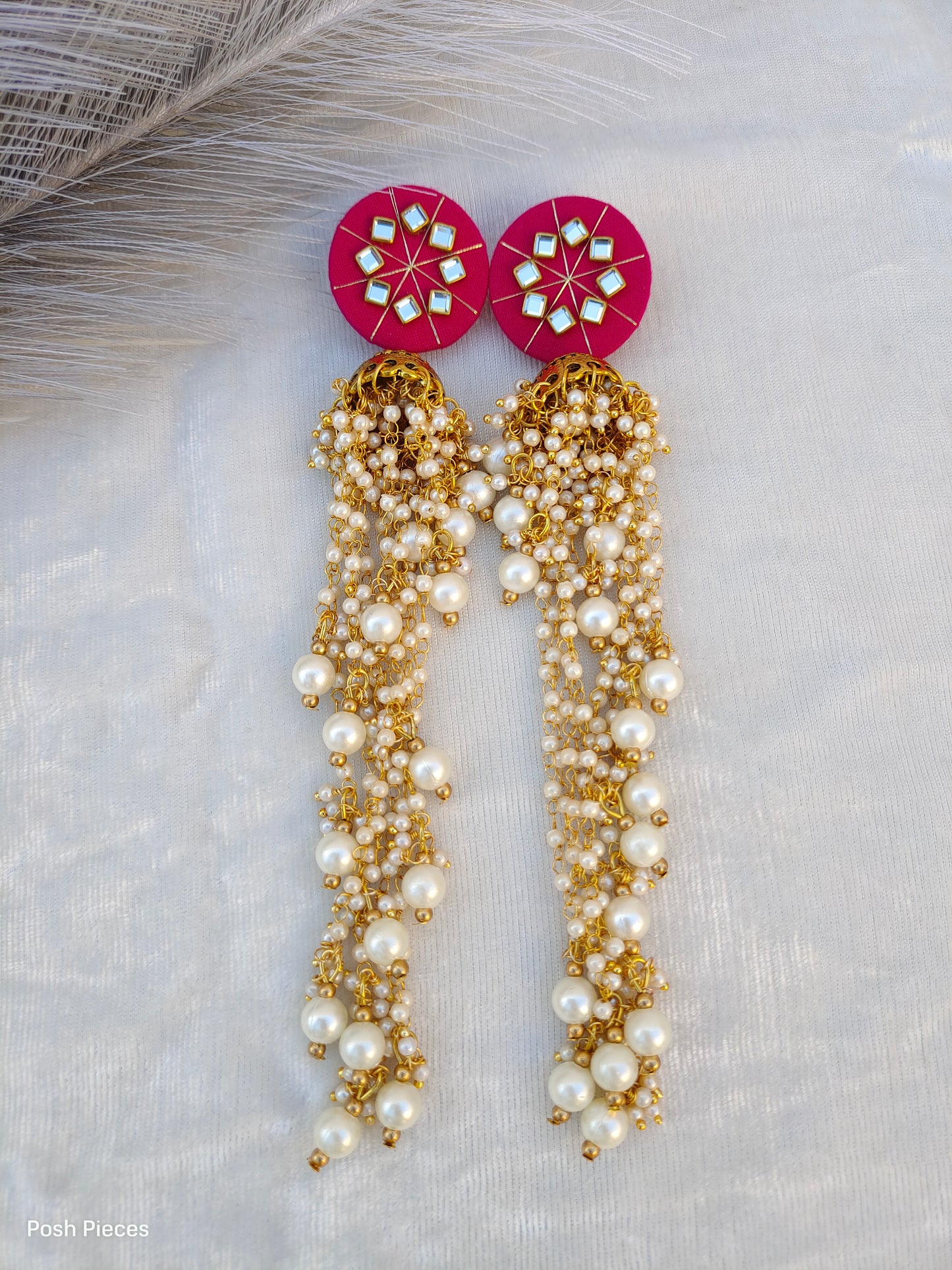 Round Long Hanging Jhumka