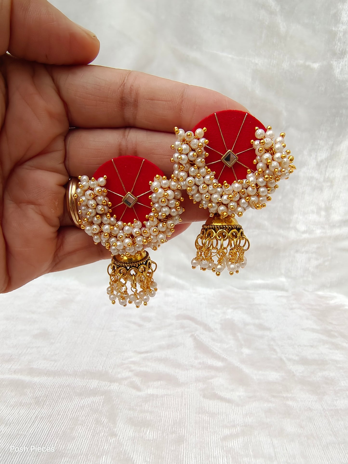 Round Lorial Small Jhumka Earring