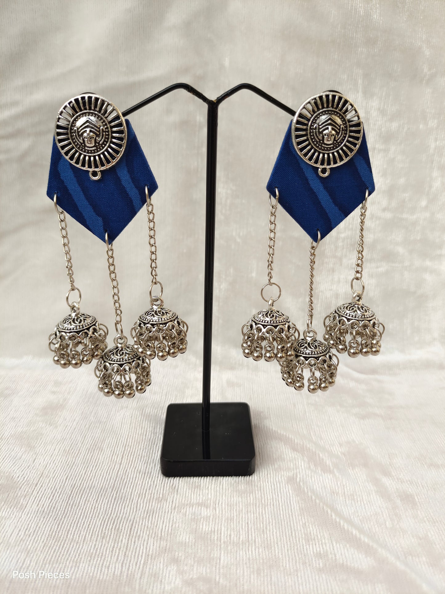 Three Jhumka Earring