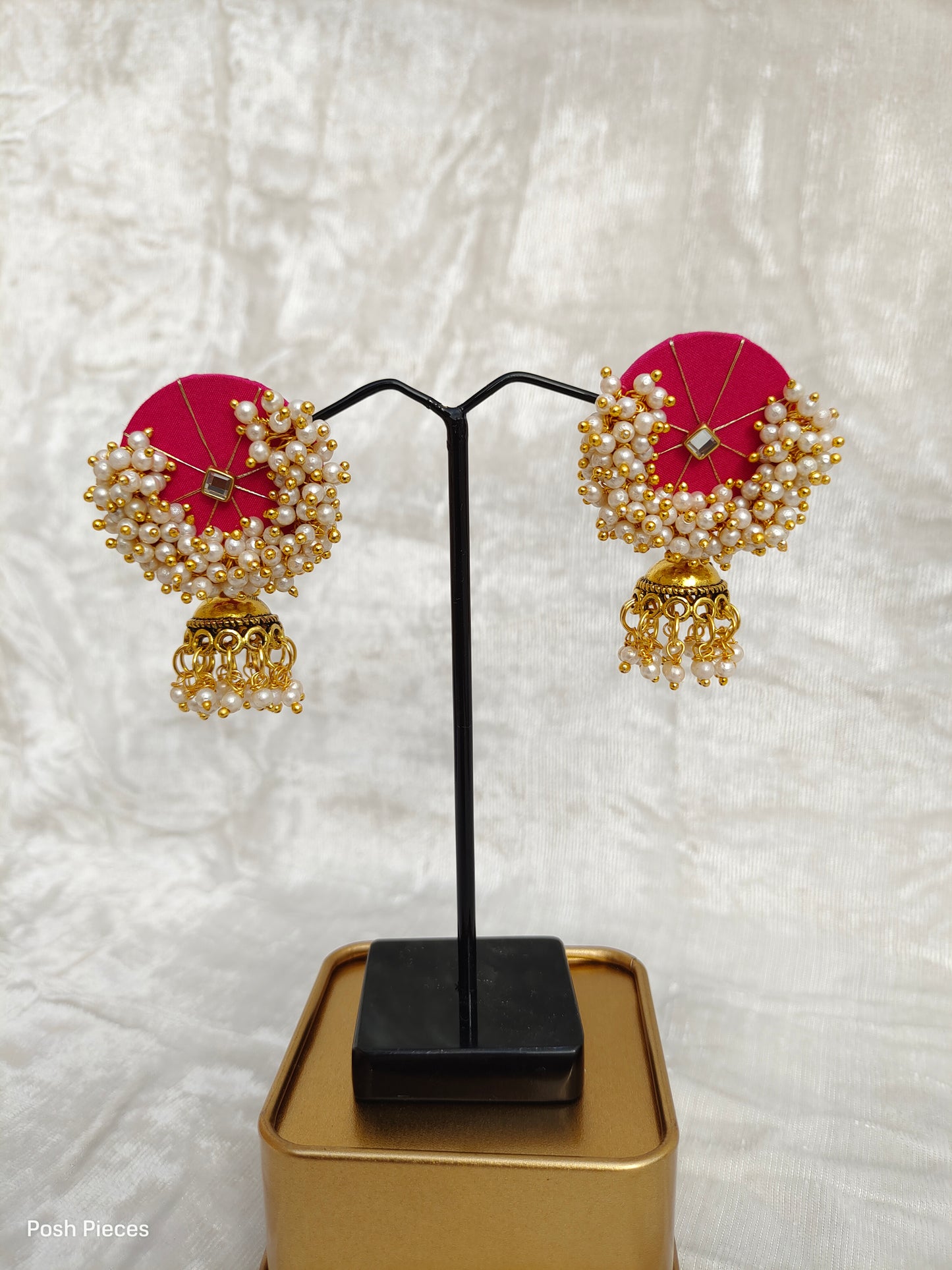 Round Lorial Small Jhumka Earring