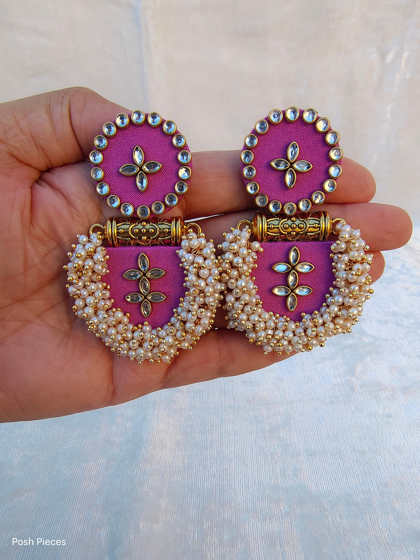 Round Connected Lorial Earring