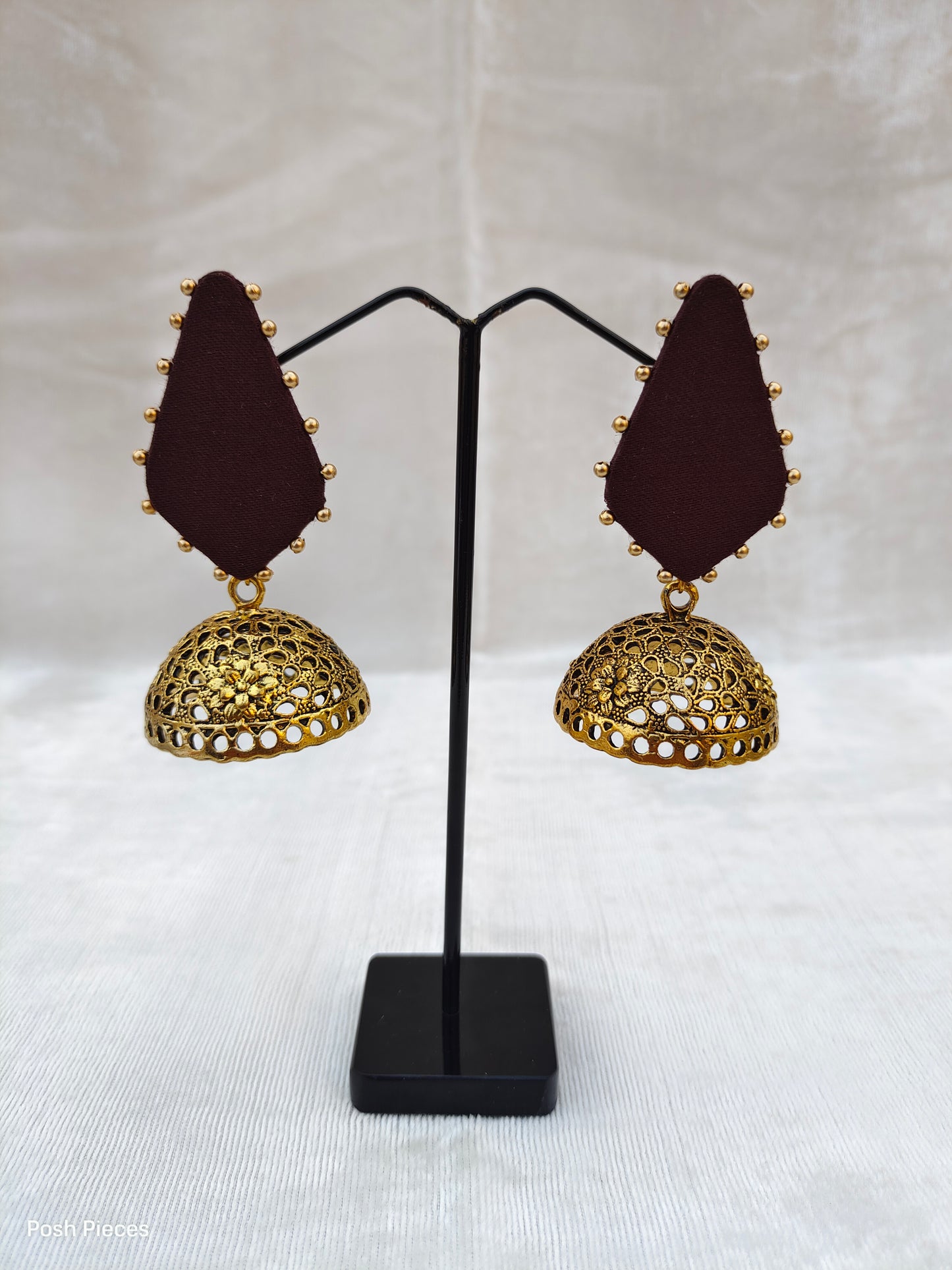 Diamond Big Jhumka Earring