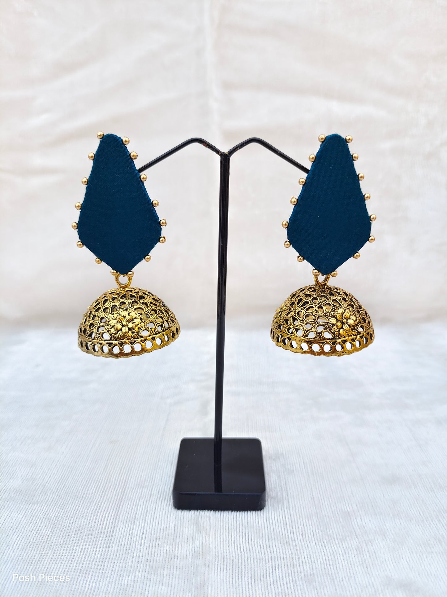 Diamond Big Jhumka Earring