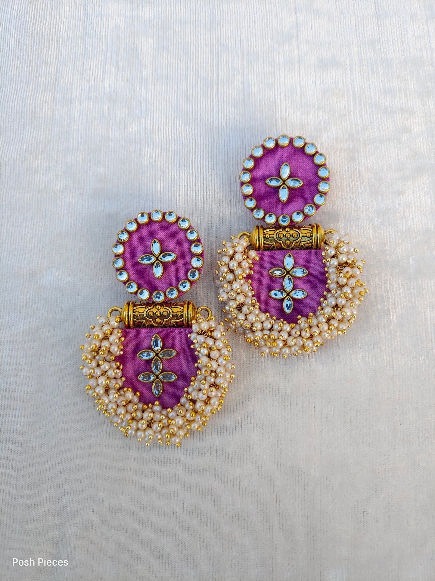 Round Connected Lorial Earring