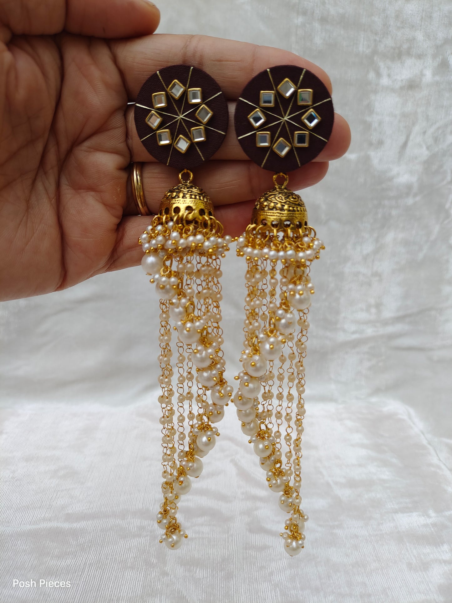 Round Long Hanging Jhumka