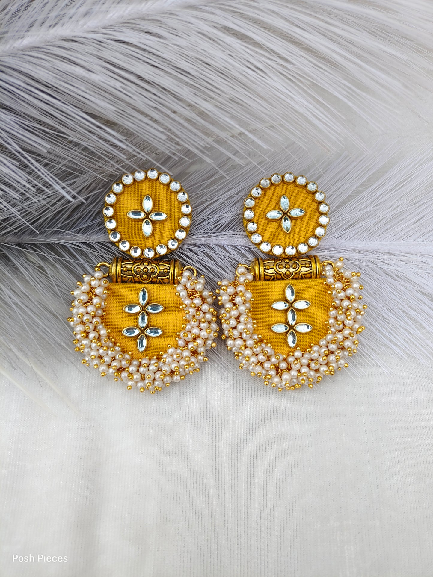 Round Connected Lorial Earring