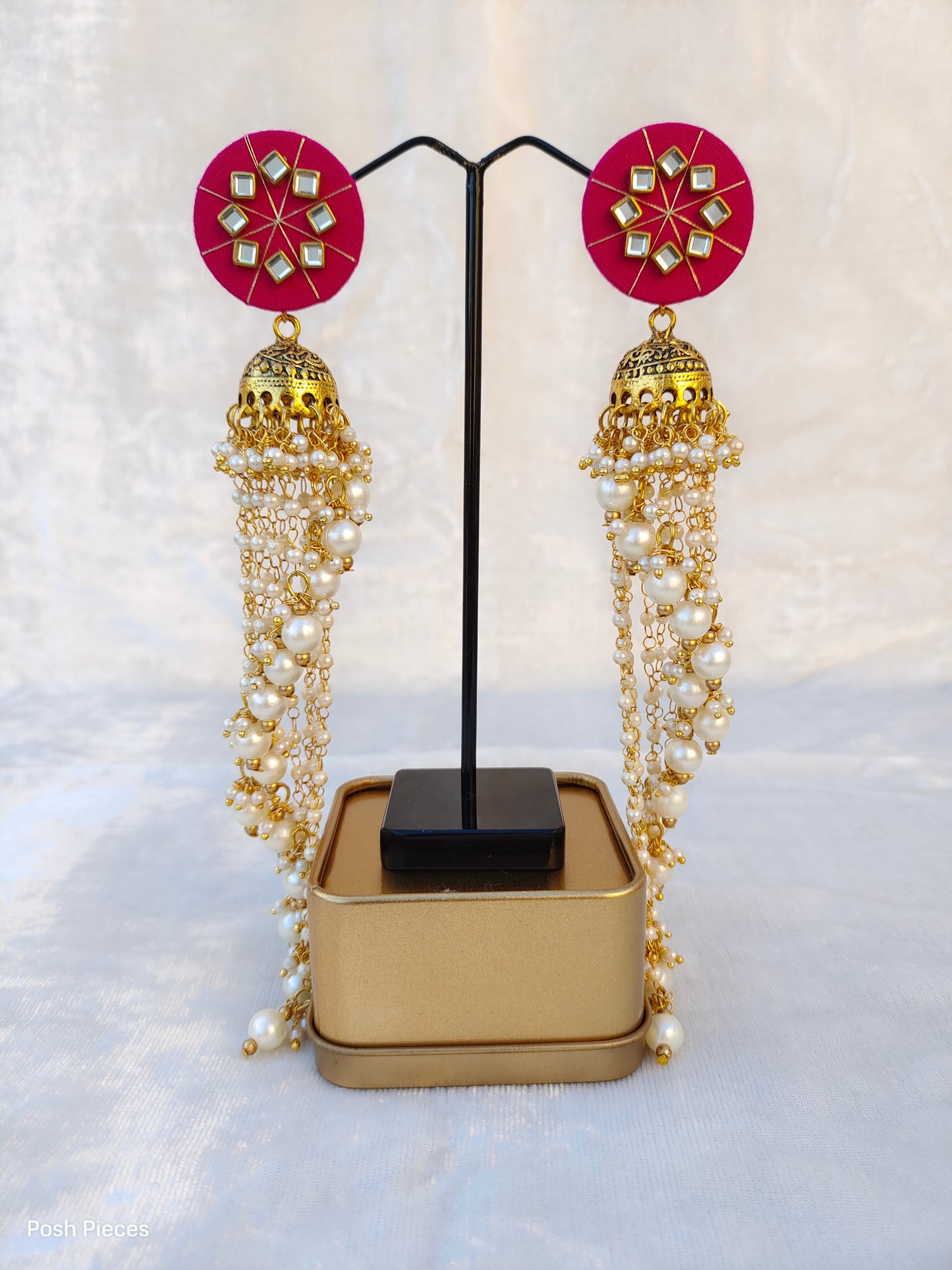 Round Long Hanging Jhumka