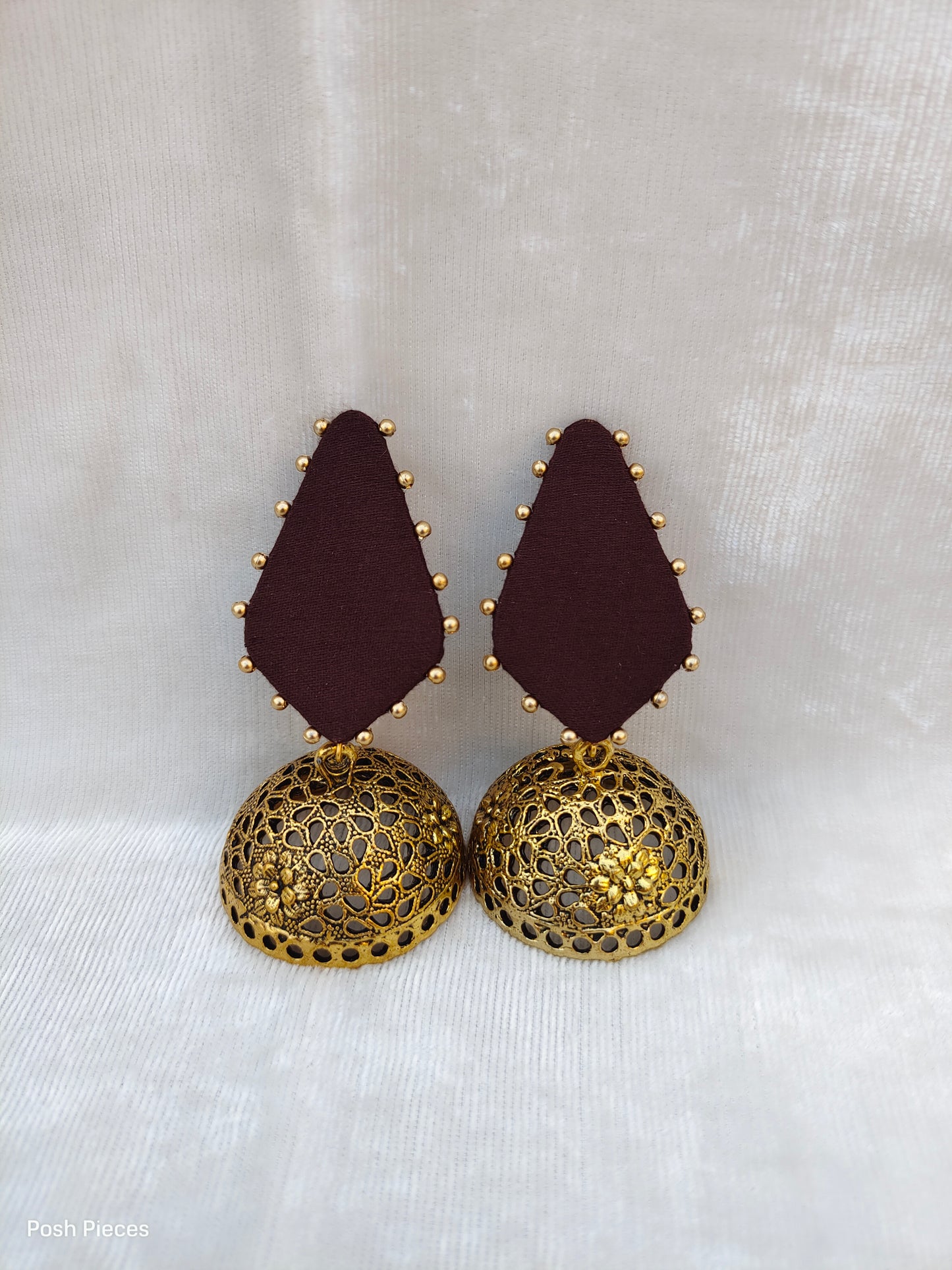 Diamond Big Jhumka Earring